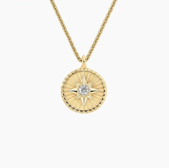 Mini Star Lab Diamond Medallion — Brilliant Earth
